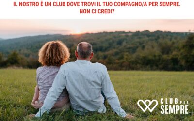 Il nostro è un club dove trovi il tuo compagno/a per sempre. Non ci credi? Leggi questa storia!